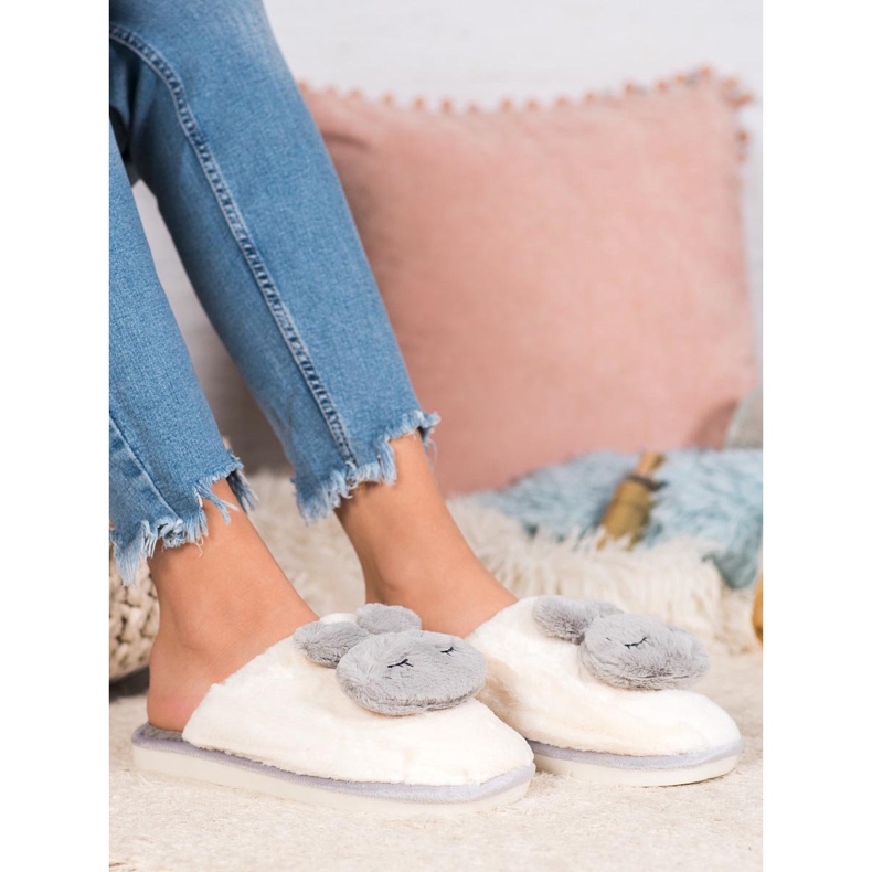 SHELOVET Pantofole calde grigio 1