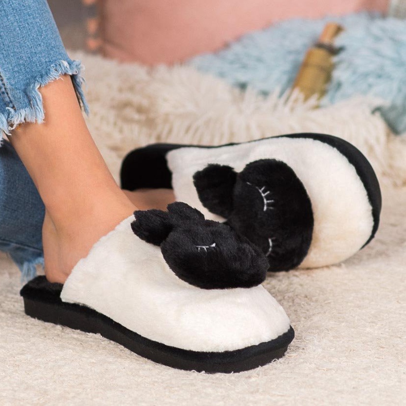 SHELOVET Pantofole calde nero 1