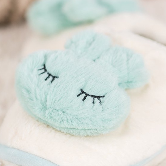 SHELOVET Pantofole calde blu 2