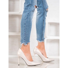 Goodin Tacchi alti alla moda bianca 1