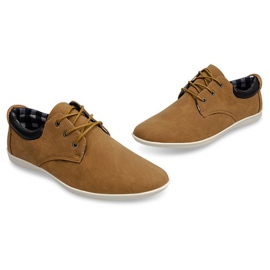 Scarpe eleganti B01 Camel marrone 1
