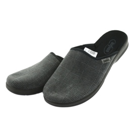 Scarpe da uomo Befado pu 548M014 nero grigio 3
