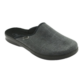 Scarpe da uomo Befado pu 548M014 nero grigio 1
