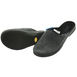 Scarpe da uomo Befado pu 548M014 nero grigio 4