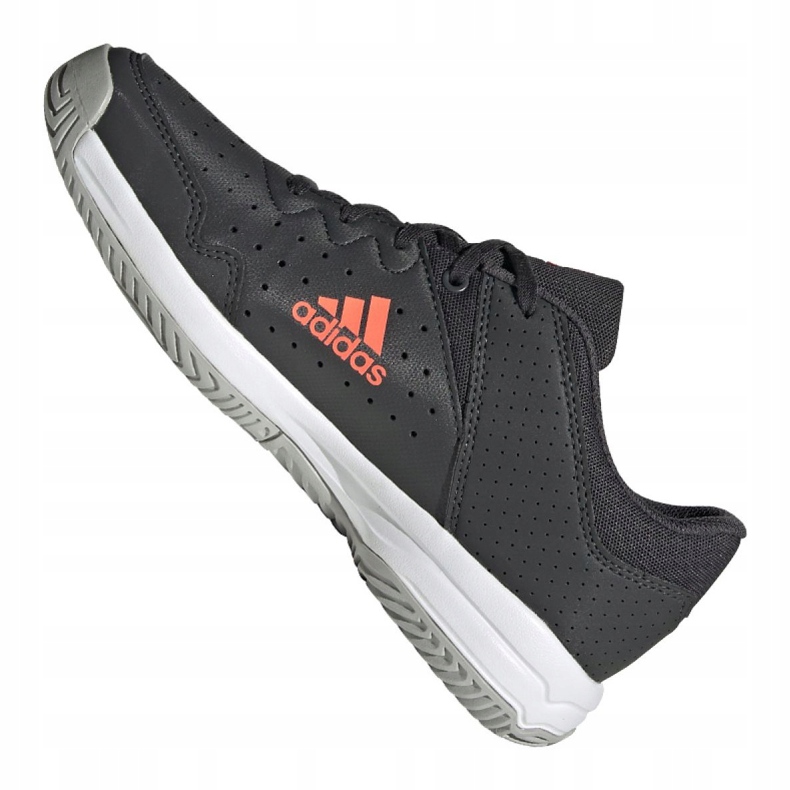 Scarpe adidas Court Stabil Jr EH2557 nero nero 1