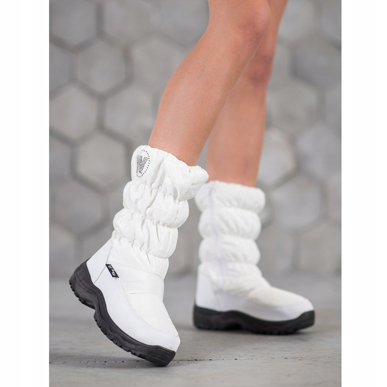 SHELOVET Stivali da neve bianchi bianco 1