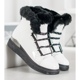 Bella Paris Stivali da neve bianchi bianca 1