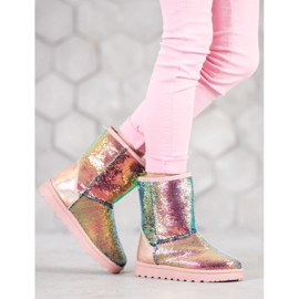 SHELOVET Mukluki con paillettes multicolore 1