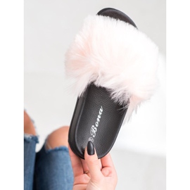 SHELOVET Pantofole alla moda rosa 1