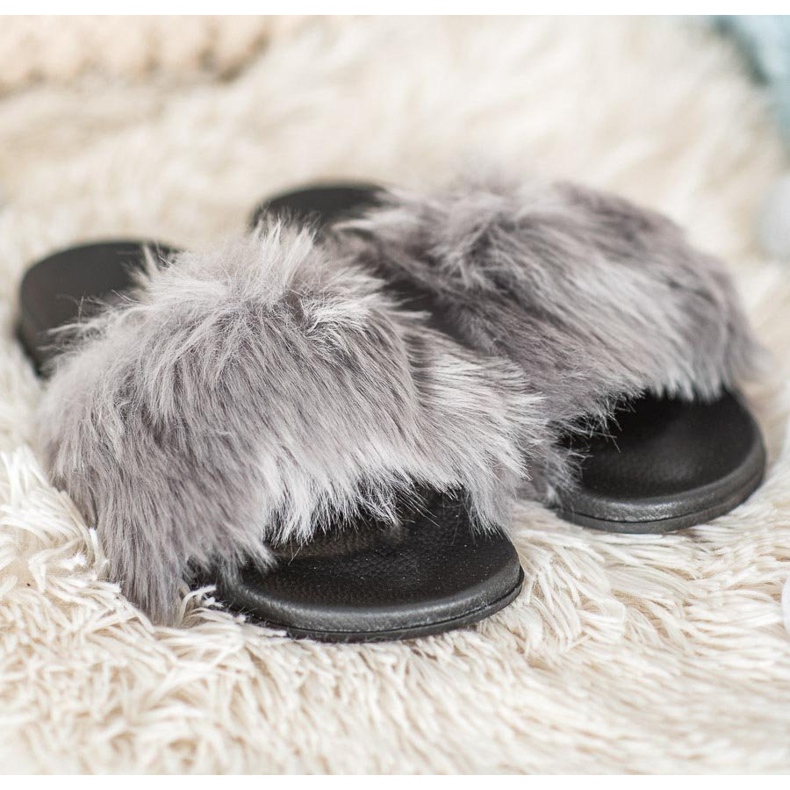 SHELOVET Pantofole alla moda grigio 1