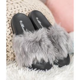 SHELOVET Pantofole alla moda grigio 2