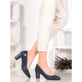 Sergio Leone Comode décolleté blu navy 1