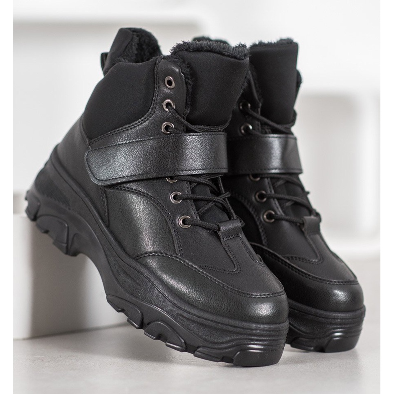 Bona Stivaletti neri alla moda nero 2