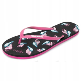Aqua-Speed ​​Napoli W 40874-49564 infradito nero rosa 1
