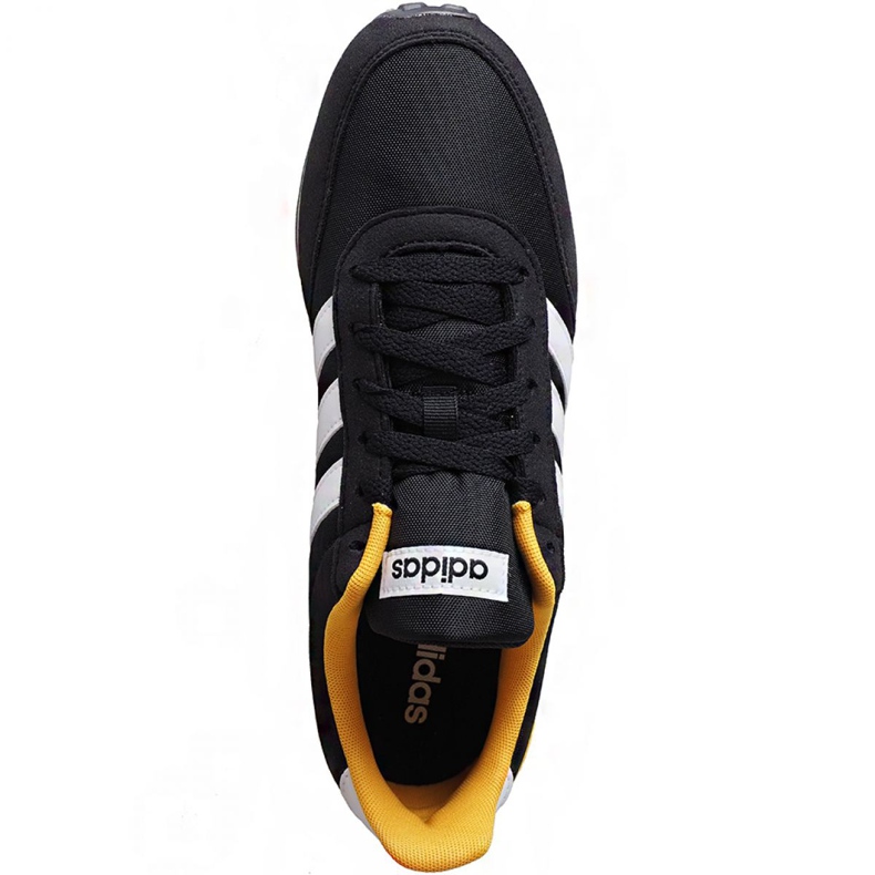 Scarpe Adidas V Racer 2.0 M EG9913 bianca nero giallo 1