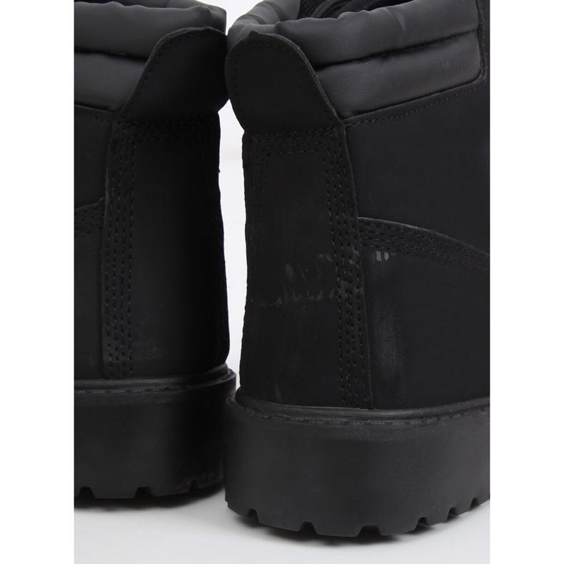 Stivali da donna in legno neri W-3033 Black II Type nero 1