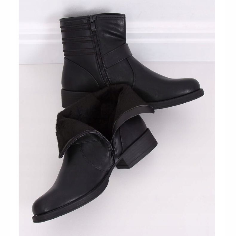 Stivali militari neri ZW08 Black nero 2