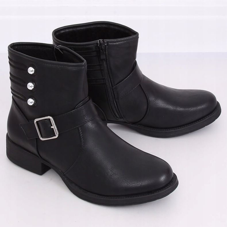 Stivali militari neri ZW08 Black nero 1