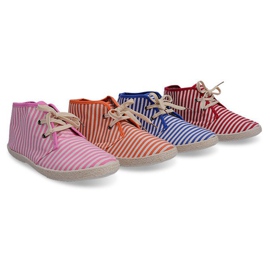 Stivali Suola di Paglia Sneakers 2607 Rosso 1