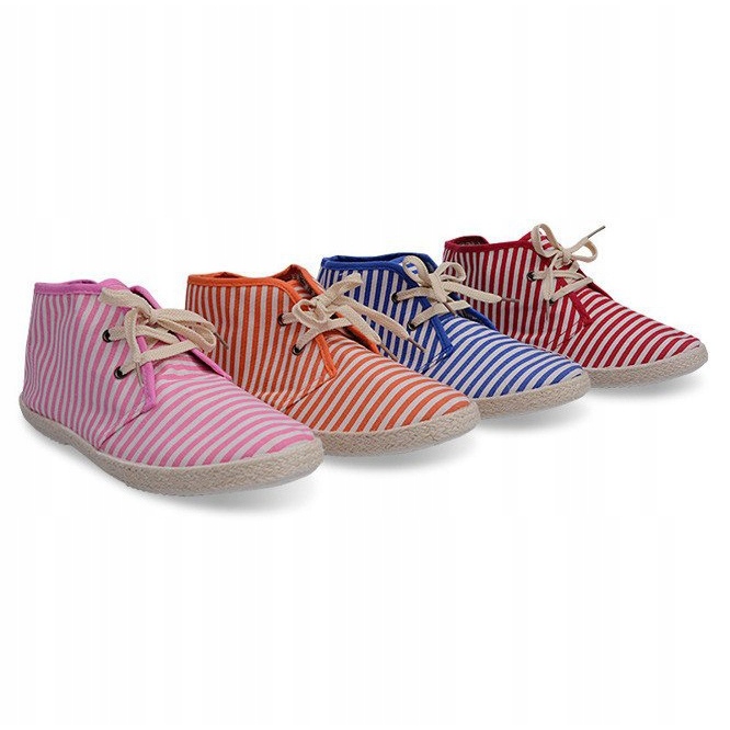 Stivali Suola di Paglia Sneakers 2607 Blu marrone 1