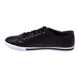 Sneakers Con Bandiera Italia 380 Nere nero 1