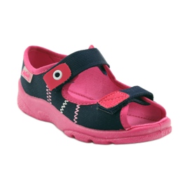 Scarpe per bambini Befado 969Y105 blu navy rosa 1