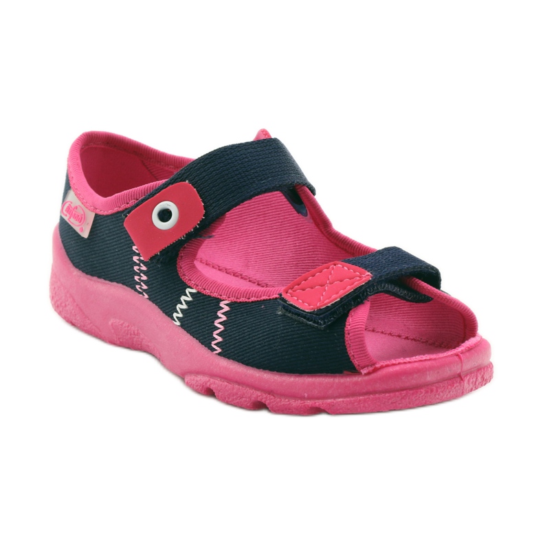 Scarpe per bambini Befado 969Y105 blu navy rosa 1