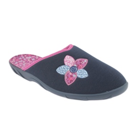 Scarpe da donna colorate Befado 235D154 blu navy 2