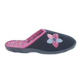 Scarpe da donna colorate Befado 235D154 blu navy 1