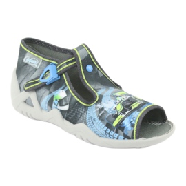 Scarpe per bambini Befado 217P102 blu grigio verde 1