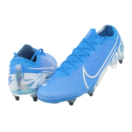 Nike Mercurial Vapor 13 Elite SG-Pro Ac M AT7899 414 scarpe da calcio blu 4