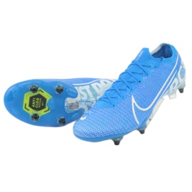 Nike Mercurial Vapor 13 Elite SG-Pro Ac M AT7899 414 scarpe da calcio blu 5