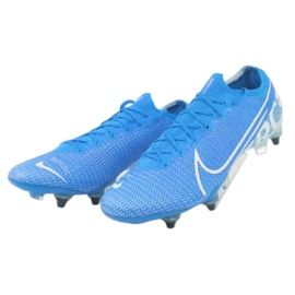 Nike Mercurial Vapor 13 Elite SG-Pro Ac M AT7899 414 scarpe da calcio blu 3
