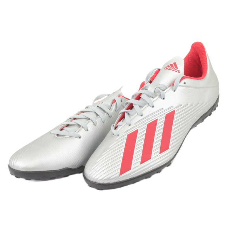 Scarpe da calcio Adidas X 19.4 Tf M F35344 argento 3