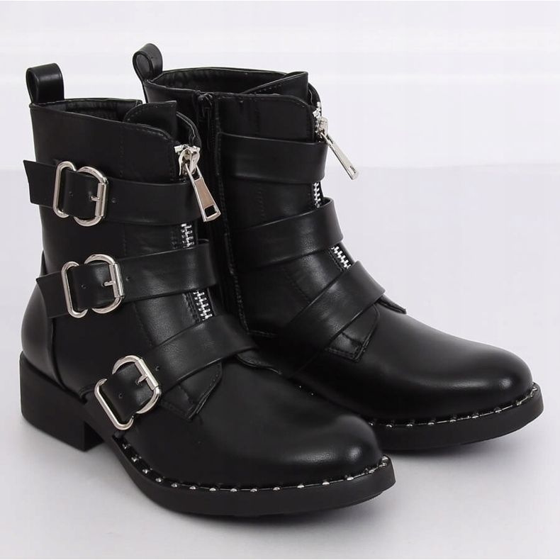 Stivali militari neri NC851 Black nero 1
