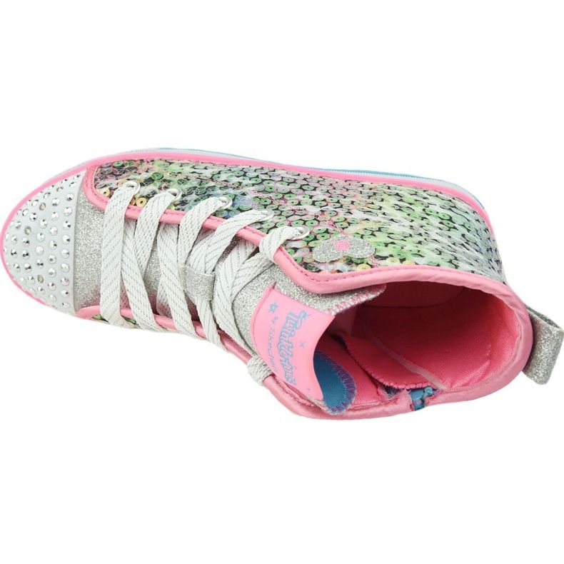 Skechers Twinkle Lite Jr 20241L-PKMT multicolore 2