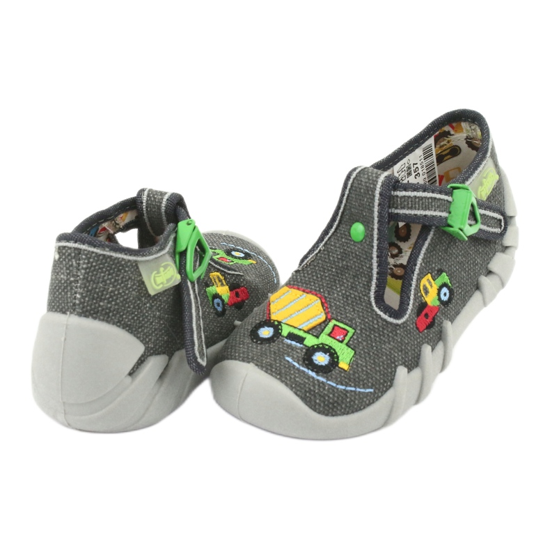 Scarpe per bambini Befado 110P357 grigio 4