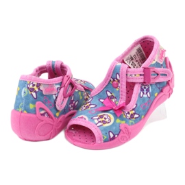 Scarpe per bambini Befado rosa 213P113 blu 4