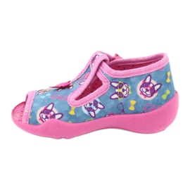 Scarpe per bambini Befado rosa 213P113 blu 2