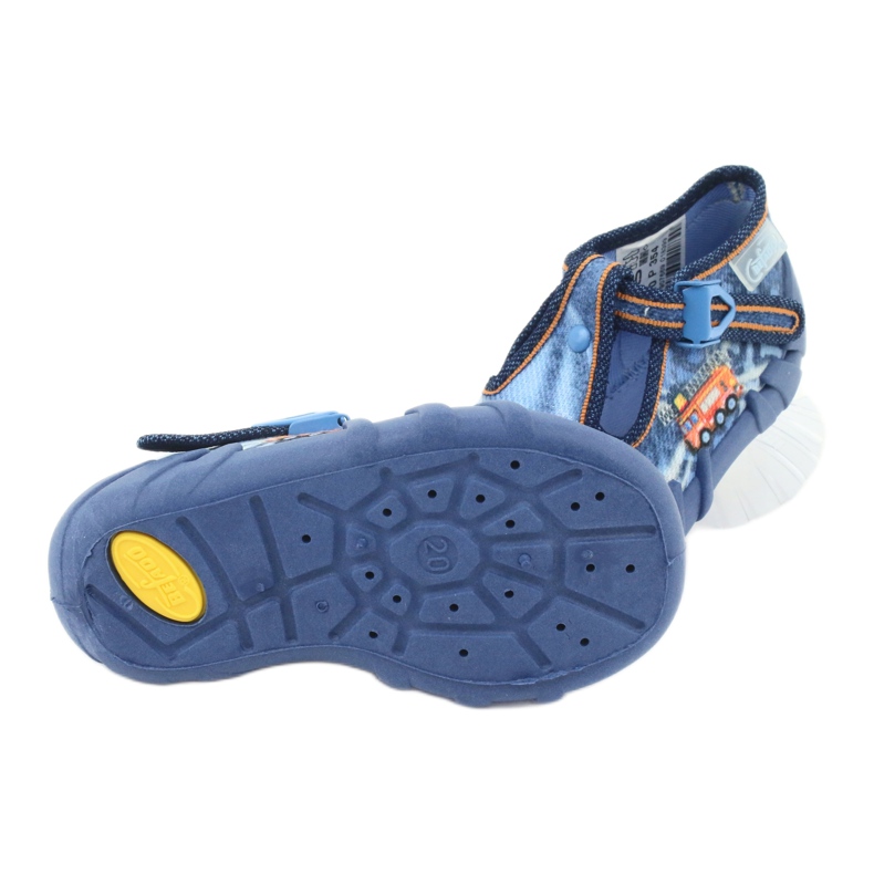 Scarpe per bambini Befado 110P354 rosso blu arancia 5
