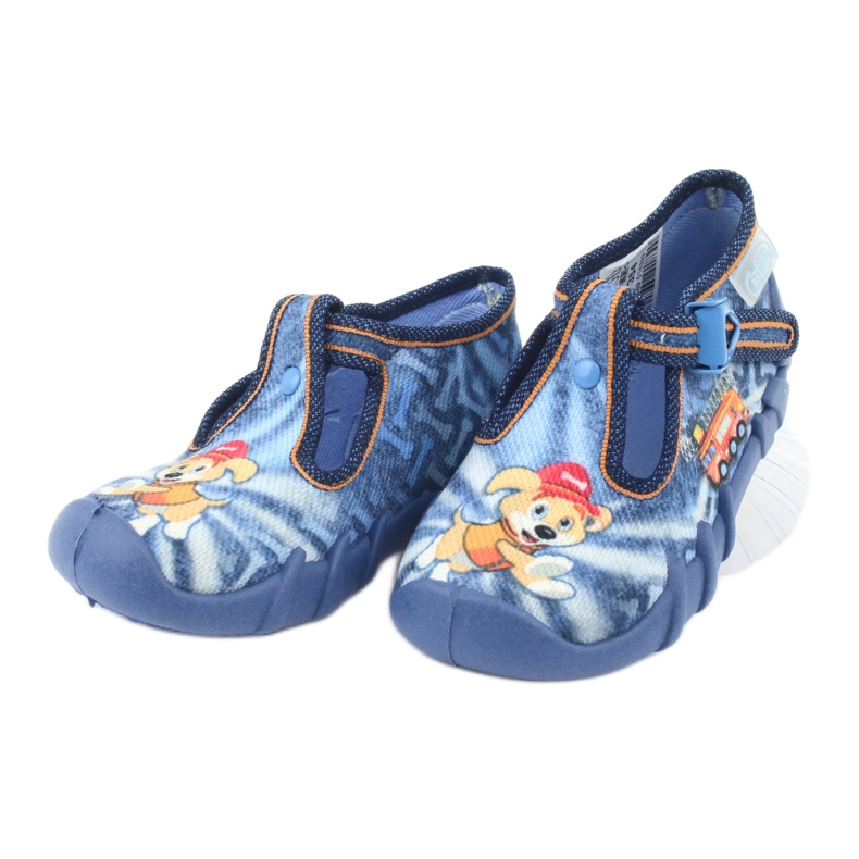 Scarpe per bambini Befado 110P354 rosso blu arancia 3