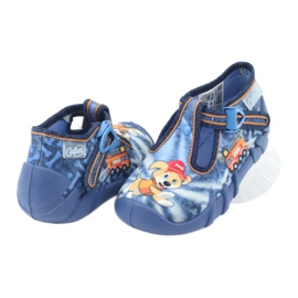 Scarpe per bambini Befado 110P354 rosso blu arancia 4