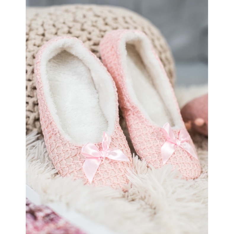 Pantofole VINCEZA slip-on rosa 2