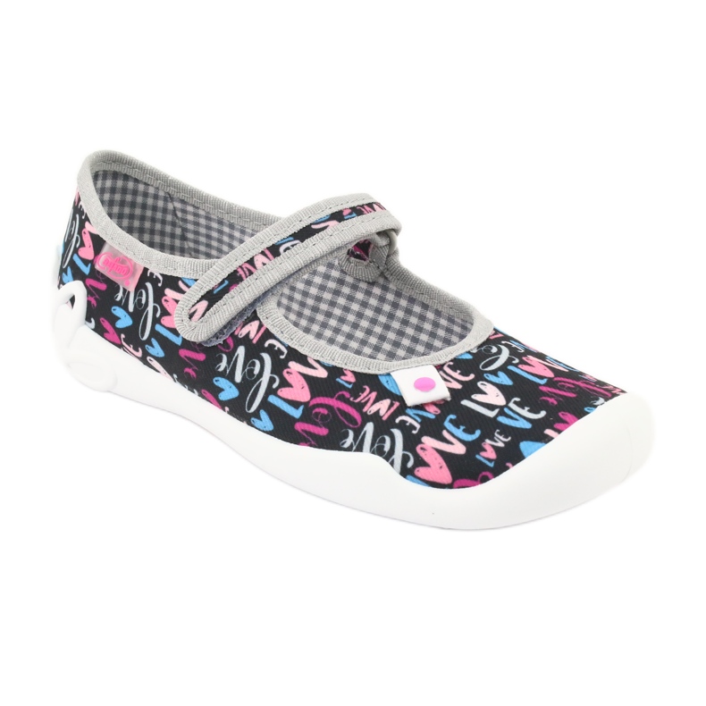 Scarpe per bambini Befado 114Y373 blu navy rosa multicolore 1