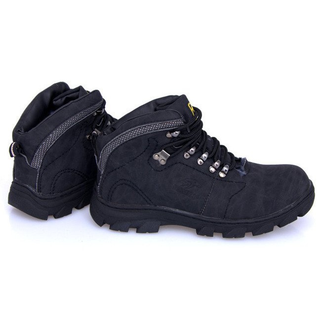 Stivali Trekking Caldi Con Pelliccia A58 Nero 1