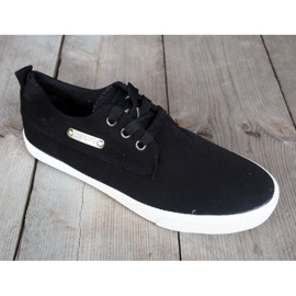 Sneakers casual in tessuto Y011 nere nero 1