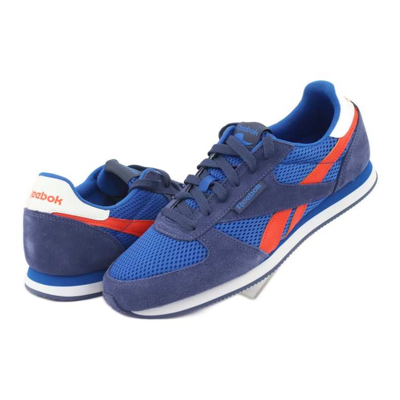 Reebok Royal Cl Jogger M V68437 blu arancia 4