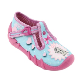 Scarpe per bambini Befado 110P358 blu rosa 2