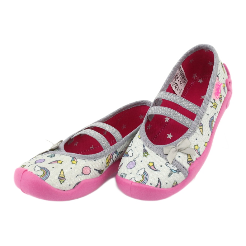 Scarpe per bambini Befado 116X266 marrone rosa grigio multicolore 1