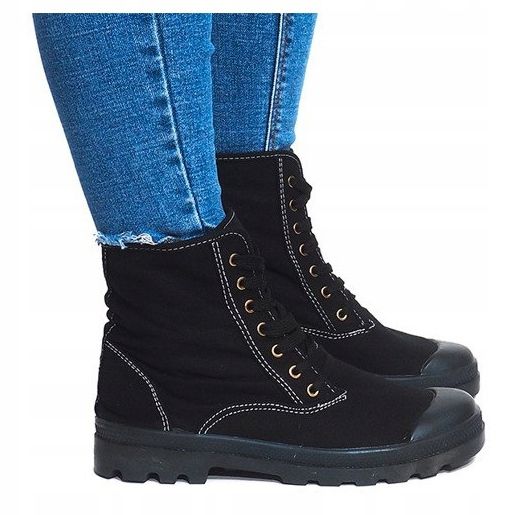 Stivali Trapery Timberki 7-84967 Nero 1